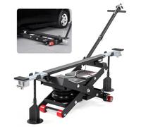 VEVOR Air Tragbare Hebebühne 3 t Tragkraft, max. 55 cm Hubhöhe, verstellbare tragbare Lufthebebühne mit Airbag & Stützfüßen & Radkeilen & Gummipads, robust für Limousinen, SUVs und Pickups
