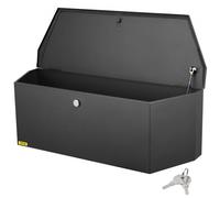 VEVOR Anhänger-Zungenbox Anhängerbox Werkzeugkasten 914 x 305 x 305 mm, Kohlenstoffstahl Anhängerbox-Aufbewahrung mit Schloss & Schlüsseln, Utility-Anhänger-Zungen-Werkzeugkiste für Wohnmobil usw.