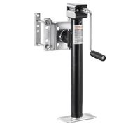 VEVOR Anhängerheber, 2267 kg dynamische Tragkraft, Anhängerstütze, Reiseanhänger, Ausdrehstütze, 365 mm Hebeständer mit Griff für Wohnwagenanhänger, Pferdeanhänger, Nutzanhänger und Yachtanhänger