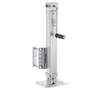 VEVOR Anhängerheber, 3628 kg statische Tragkraft, Hochleistungs-Ausdrehstütze, 195-1005mm Abstellstütze mit Griff für Wohnwagenanhänger, Pferdeanhänger, Nutzanhänger und Yachtanhänger