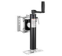 VEVOR Anhängerheber, 907 kg dynamische Tragkraft, robuste, schwenkbare Ausdrehstütze, 265-515 mm Abstellstütze mit Griff für Wohnwagenanhänger, Pferdeanhänger, Nutzanhänger und Yachtanhänger