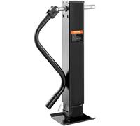 VEVOR Anhängerheber bis 5443 kg Anhängerstütze Reiseanhänger Ausdrehstütze mit Ergonomischem Griff Wagenheber aus Kohlenstoffstahl mit Rostfreier Beschichtung Anhängerheberständer Höhenverstellbar