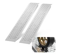 VEVOR Auffahrrampe, Verladerampe, Autorampe 680 kg, extra breite Verladeschiene, Auto Laderampe 2160 x 1375 mm, 2 Stk. Rampen, für Motorrad, Anhänger, ATV, UTV, Gartentraktor, Rasenmäher