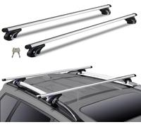 VEVOR Dachträger Universal Dachgepäckträger Auto Alu Querträger 90 kg Tragkraft