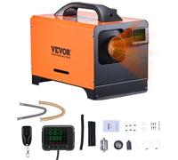 VEVOR Diesel-Luftheizung Standheizung 12-24V 8KW, schnell aufheizende Lufterhitzer mit Fernbedienung & quadratischer digitaler Farbanzeige, geräuscharm, für Wohnmobil Lkw Boot Anhänger