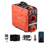 VEVOR Dieselheizung 5-8KW DC 12 V tragbarer All in One Diesel-Lufterhitzer mit Bluetooth-App-Steuerung, Fernbedienung & LCD-Bildschirm, 4,5 L Kraftstofftank für Fahrzeuge Transporter Wohnmobile