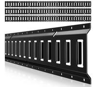 VEVOR E-Track-Zurrschienen, 4er-Pack, 2,3 m E-Track-Schienen sichern Fracht & schwere Lasten bis zu 909 kg, Anhänger-Zurrsystem für Garagen, Lieferwagen, Motorrad-Zurrschienen, ATV-Halterungen