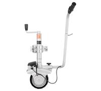 VEVOR Elektrische Rangierhilfe, 2,5 T Anhängelast, 380 W 12 V motorisiertes Stützrad mit 7 m/min Bewegungsgeschwindigkeit, einstellbare Klemmhöhe & Gummireifen, zum Bewegen von Wohnwagen & Booten