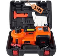 VEVOR Elektrischer hydraulischer Wagenheber 5t 12V Eingebaute Reifenfüllpumpe