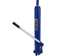 VEVOR Hydraulischer langer Rammenheber, 8 t Kapazität, mit Einzelkolbenpumpe und Gabelkopfbasis, manueller Hubarbeitsbühnenheber mit Griff, für Garagen-/Ladenkräne, Motorhubwerk, blau