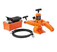 VEVOR Hydraulisches Reifenmontiergerät Reifenwechsler 470 x 142 x 320 mm, Reifenmontagegerät inkl T-Griff Montiereisen Montierhebel Reifenmontiermaschine Reifenwechseln Geeignet für Pkw, Lkw, SUV usw.