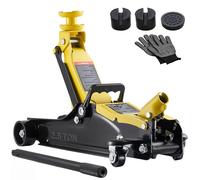 VEVOR Hydraulischer Rangierwagenheber 2,5 t Tragkraft, Wagenheber aus Stahl mit Einkolben-Schnellhubpumpe & Erhöhter Sattelauflage, Autoheber für SUVs, 85-320 mm Hubbereich, Rennwagenheber