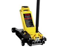 VEVOR Hydraulischer Rangierwagenheber Wagenheber 4t Doppelkolbenpumpe Gelb