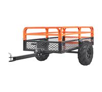 VEVOR Kippanhänger 680kg Aufsitzmäher Rasentraktor Kippbar ATV UTV Anhänger
