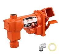 VEVOR Kraftstoff-Transferpumpe, 12 V, 75,7 L/min, 1/4 PS, Absaugpumpe mit hohem Durchfluss & Kraftstoff-Sammelkasten-Design für Benzin, Diesel, Kerosin, Biodiesel, Ethanol- & Methanolmischungen