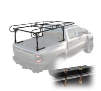 VEVOR Leiterträger für LKW, 454 kg Tragkraft LKW-Regale, Montage ohne Bohren für Lange oder schwere Ladung, Dachträger Dachregal 110-160 cm verstellbare Breite für Kajak, Leiter, Surfbrett, Bauholz