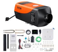 VEVOR Luft Dieselheizung Standheizung 12 & 24 V 2 kW, Luftheizung Air Diesel Diesel-Standheizung Lufterhitzer, 0,12-0,26 L/Std. Dieselheizung mit LCD-Display & Fernbedienung Kfz, LKW, Autos, Bus usw.