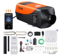 VEVOR Luft Dieselheizung Standheizung 12 V 2 kW, Luftheizung Air Diesel Diesel Standheizung Lufterhitzer, 0,12-0,26 L/Std. Dieselheizung mit LCD-Display & Fernbedienung & Bluetooth-APP