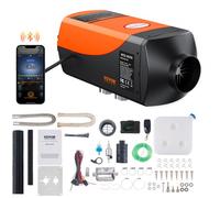VEVOR Luft Dieselheizung Standheizung 12 V 8 kW, Luftheizung Air Diesel Diesel Standheizung Lufterhitzer, 0,16-0,62 L/Std. Dieselheizung mit LCD-Display & Fernbedienung & Bluetooth-APP