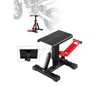 VEVOR Motorrad Dirt Bike Stand Lift Jack Hebetisch (544 kg belastbar) höhenverstellbare Hebeständer mit hydraulischer Hebefunktion, höhenverstellbar (250-465 mm) für Reparatur von Motocross