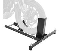 VEVOR Motorrad Vorderrad Unterlegkeil Motorrad Ständer 381-558,8 mm Einstellbar, Motorrad-Unterlegkeilständer Tragfähigkeit 816,5 kg, Geeignet für 76,2-203,2 mm Reifenbreite Vorne Paddock Ständer