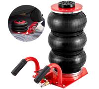 VEVOR Pneumatischer Wagenheber 3t Druckluftwagenheber Luftkissen Tragbar Rot