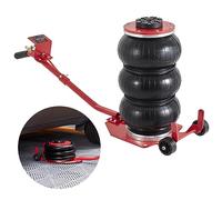 VEVOR Pneumatischer Wagenheber Triple Bag Air Jack 3 t, Dreifachbeutel Luftheber 140-450 mm Hubhöhe Sack-Luftwagenheber, 5 Minuten Hub Luftheber Wagenheber Arbeitssparend für SUV, LKW, Pkw usw.
