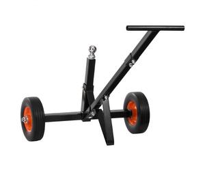 VEVOR Rangierhilfe Anhänger, Anhängerwagen, 272 kg Stützlast, 42 & 56cm einstellbare Höhe, 47,3mm Kupplungskugel, 254 mm Vollgummireifen, zum Bewegen von Wohnmobil-Bootsanhängern