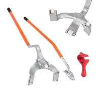 VEVOR Reifenmontiergerät Reifenwechsler 571-622 mm Einstellbar, Reifenmontagegerät 546x265x200 mm Montiereisen Montierhebel Reifenmontiermaschine Reifenwechseln Werkzeug Reifenheber Orange