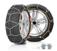 VEVOR Schneeketten Mangan Legierung Stahl Traktion Reifen Schneeketten 605/695mm