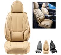 VEVOR Sitzbezüge, Universal-Autositzbezüge für Vordersitze, 6-teiliger Kunstleder-Sitzbezug, vollständig geschlossenes Design, abnehmbare Kopfstütze und Airbag-kompatibel, Autos, Lkws, SUVs