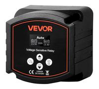 VEVOR Trennrelais, 12 V, 300 A, Doppelbatterie Isolator mit LCD-Bildschirm, intelligenter Batterietrennschalter für Lithium- & Blei-Säure-Batterien, für Auto, LKW, Wohnmobil, UTV, ATV, Boot