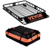 VEVOR Universal Dachgepäckträger Dachkorb 90kg 1305x915x127 mm Gepäckkorb