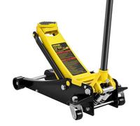 VEVOR Wagenheber 2,5 t mit niedrigem Profil Hochleistungs-Rennwagenheber aus Stahl mit Doppelkolben-Schnellhubpumpe, Hubbereich des Wagenhebers 75-495 mm