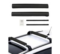 VEVOR weiche Dachgepäckträgerpolster (711 mm) Autodachgepäckträgerpolster für verschiedene Querträger mit 40 kg Tragkraft, Kajakträger mit 2 Spanngurten & Klettverschlüssen für SUPs Kanus