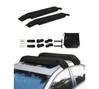 VEVOR Weiche Dachgepäckträgerpolster (76 cm) großes universelles Autodachgepäckträgerpolster, 80 kg belastbares Trägerpolster mit 4 Zurrgurten & tragbarer Aufbewahrungstasche für SUP-Kanu