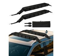 VEVOR Weiches Dachgepäckträgerpolster 838 mm – universal, 80 kg, 2 Zurrgurte & Tasche