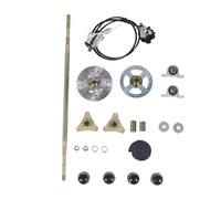 VGEBY 29-Zoll-Go-Kart-Hinterachsen-Kit, Metall-Go-Kart-Kettenräder, Bremsscheiben-Bremssattel-Baugruppe für 50 Cc, 70 Cc, 90 Cc ATV-Quads