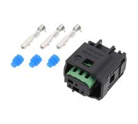 VGOL 1 Satz 3-poliger Wasserdichter Kfz-Radarsensor-Pedalanschlussstecker 968402-1,966601 Kompatibel mit BMW Kompatibel mit Peugeot Kompatibel mit Citroen