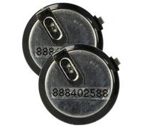 vhbw 2x Akku kompatibel mit BMW 3er E90, 3er E46, 1er E87, 1er E82 Autoschlüssel (20 mAh, 3,6 V, Li-Ion), schwarz