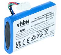vhbw Akku Ersatz für Garmin 010-12110-03 für GPS Navigation Navi (2000mAh, 3,7V, Li-Ion)