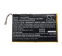 vhbw Akku kompatibel mit Autel MaxiSys MY908, Pro, MS908P Pro Kfz-Diagnosegerät (11000 mAh, 3,7 V, Li-Polymer)