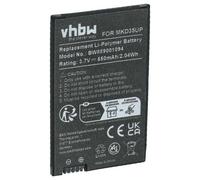 vhbw Akku kompatibel mit BMW 530Li, 3X, 745, 6GT, 740, 730, 6814351-01, 5X Autoschlüssel (550 mAh, 3,7 V, Li-Polymer)