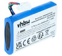 vhbw Akku passend für Garmin Zumo 590, 595, 590LM, 595LM Navigation Strassen Navigation (2000mAh, 3,7V, Li-Ion) 2000 mAh