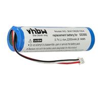 vhbw Akku kompatibel mit Tomtom Go 600, 510, 710, 700, Classic, 910, 300, 500, 400 GPS Navigation Navi (2200 mAh, 3,7 V, Li-Ion)
