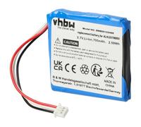 vhbw Akku kompatibel mit Tomtom Start 25, 4EN42, 20, 4EN52, 4EN.001.02 GPS Navigation Navi (700 mAh, 3,7 V, Li-Ion)