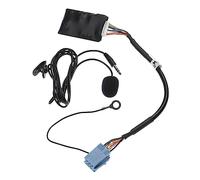 vhbw Bluetooth Adapter kompatibel mit Skoda Octavia 2003-2007 MS 303, Melody, MFD Navi, Gamma Autoradio - Inkl. Mikrofon, Klinkenkabel + Clip