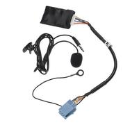 vhbw Bluetooth Adapter kompatibel mit VW Jetta/Bora 1999-2002 Alpha 5, Gamma, Beta 5, Gamma 5 Autoradio - Inkl. Mikrofon, Klinkenkabel + Clip