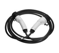 vhbw Ladekabel Typ 2 zu Typ 2 kompatibel mit Skoda Elroq Elektroauto, 1-phasig, 16 A, 3,5 kW, 5 m