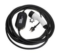vhbw Ladekabel Typ 2 zu Typ F CEE 7/7 kompatibel mit Kia EV3 Elektroauto, 1-phasig, 16 A, 3,5 kW, 10 m